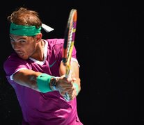 Rafael Nadal se lesionó en los cuartos de final dee Wimbledon (Fuente: AFP) (Fuente: AFP) (Fuente: AFP)