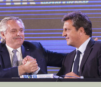 El Presidente, Alberto Fernández, dejó en manos de Sergio Massa el manejo de toda la economía nacional. (Fuente: NA) (Fuente: NA) (Fuente: NA)