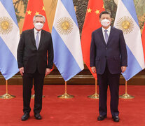 En su última visita a China, Alberto Fernández estuvo con Xi Jinping.  (Fuente: Presidencia) (Fuente: Presidencia) (Fuente: Presidencia)