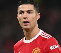 Cristiano Ronaldo arrancó la temporada como suplente en el Manchester United (Fuente: AFP) (Fuente: AFP) (Fuente: AFP)