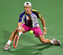 Peque Schwartzman no pudo esta vez con Albert Ramos Vinolas. (Fuente: AFP) (Fuente: AFP) (Fuente: AFP)