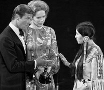 En nombre de Brando, Littlefeather rechazó el Oscar por su rol en &amp;quot;El Padrino&amp;quot;.