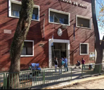 La escuela República de Haití, donde asistía la niña fallecida por desnutrición.