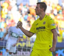 Lo Celso marcó el segundo de Villarreal ante Elche (Fuente: AFP) (Fuente: AFP) (Fuente: AFP)