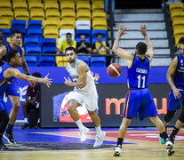 Facundo Campazzo y toda su magia durante el triunfo sobre Venezuela (Fuente: Prensa AmeriCup) (Fuente: Prensa AmeriCup) (Fuente: Prensa AmeriCup)