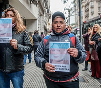 En las calles de Mendoza, en reclamo por justicia para Melody. (Fuente: Télam) (Fuente: Télam) (Fuente: Télam)