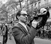 El cine de Godard siempre fue una máquina de pensar. (Fuente: Twitter Emmanuel Macron) (Fuente: Twitter Emmanuel Macron) (Fuente: Twitter Emmanuel Macron)