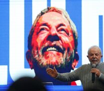 Discursode Lulaen el Foro de Economía Solidaria de San Pablo. (Fuente: AFP) (Fuente: AFP) (Fuente: AFP)