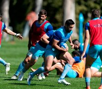 Los Pumas trabajan para vencer a los Springboks en Avellaneda. (Fuente: Prensa UAR) (Fuente: Prensa UAR) (Fuente: Prensa UAR)