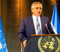 La principal actividad en su agenda será su participación en la 77 a. Asamblea General de la ONU el martes entre las 17 y las 19 (Fuente: ONU) (Fuente: ONU) (Fuente: ONU)