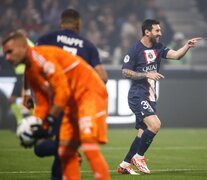 La Pulga celebra su gol para el líder Paris Saint-Germain (Fuente: EFE) (Fuente: EFE) (Fuente: EFE)