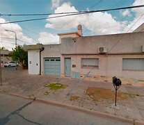 La vivienda donde fue hallado el cuerpo descuartizado.