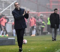 Somoza había arrancado el torneo como entrenador de Central (Fuente: Fotobaires) (Fuente: Fotobaires) (Fuente: Fotobaires)