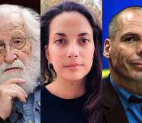 Noam Chomsky, Yara Hawari y Yanis Varoufakis, tres de los firmantes de la declaración de solidaridad con CFK.