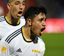 Langoni anotó otro gol decisivo para un triunfo de Boca (Fuente: Fotobaires) (Fuente: Fotobaires) (Fuente: Fotobaires)