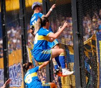 Las jugadoras de Boca festejan en La Bombonera. (Fuente: Foto Prensa Boca) (Fuente: Foto Prensa Boca) (Fuente: Foto Prensa Boca)