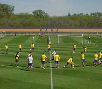 Boca se entrenó en Ezeiza con la mira puesta en Quilmes. (Fuente: Foto Prensa Boca) (Fuente: Foto Prensa Boca) (Fuente: Foto Prensa Boca)