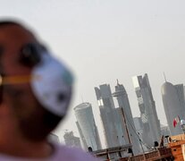 La mascarilla será obligatoria en el transporte público durante el Mundial (Fuente: AFP) (Fuente: AFP) (Fuente: AFP)