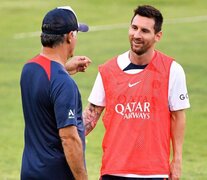 Galtier lleva adelante un régimen especial con Messi, para no desgastarlo (Fuente: Twitter) (Fuente: Twitter) (Fuente: Twitter)