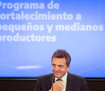 Sergio Massa calificó al dólar soja como &amp;quot;más que satisfactorio&amp;quot;.  (Fuente: NA) (Fuente: NA) (Fuente: NA)