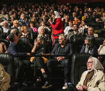 El film se presentó el jueves, en una sala de Palermo, ante militantes de derechos humanos. (Fuente: Guido Piotrkowski) (Fuente: Guido Piotrkowski) (Fuente: Guido Piotrkowski)