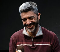 Jorge Noguera, nacido en Rosario y formado en la Escuela Nacional de Teatro.