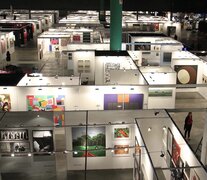 Una imagen de archivo de la feria arteba que inagurará esta semana.