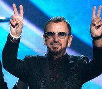 Ringo se presenta junto a la All-Starr Band. (Fuente: AFP) (Fuente: AFP) (Fuente: AFP)