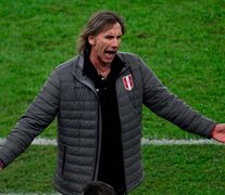 Ricardo Gareca en su ciclo con la Selección de Perú (Fuente: NA) (Fuente: NA) (Fuente: NA)