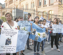 Los familiares del ARA San Juan siguen esperando justicia. (Fuente: Alejandro Leiva) (Fuente: Alejandro Leiva) (Fuente: Alejandro Leiva)