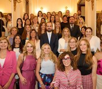 Lina Anllo junto a empresarias, funcionarias y el embajador  Roberto Carles, en la Misión Comercial a Italia organizada por el WEF Argentina.