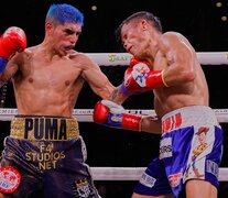 Impacto del Pumita Martínez en la humanidad de Ancajas (Fuente: @ShowtimeBoxing) (Fuente: @ShowtimeBoxing) (Fuente: @ShowtimeBoxing)