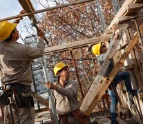 La construcción acumula una mejora en el empleo de 12,8 por ciento desde la prepandemia. (Fuente: Carolina Camps) (Fuente: Carolina Camps) (Fuente: Carolina Camps)