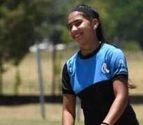 Giuliana Gómez, jugadora de Argentino de Merlo.