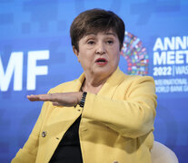 Kristalina Georgieva, titular del FMI. (Fuente: AFP) (Fuente: AFP) (Fuente: AFP)