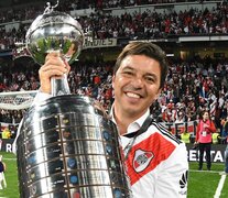 Marcelo Gallardo conquistó dos Copas Libertadores con River