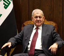 Abdel Latif Rashid, nuevo presidente de la República de Irak. (Fuente: AFP) (Fuente: AFP) (Fuente: AFP)