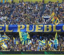 Por no pagar la cuota alimentaria, le prohibieron ir a la cancha a ver a Rosario Central. Imagen: @rosariocentral.  