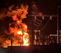 Incendio en Belgorod. (Fuente: AFP) (Fuente: AFP) (Fuente: AFP)