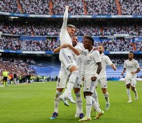 El uruguayo Valverde marcó un lindo gol para el triunfo del Real Madrid (Fuente: EFE) (Fuente: EFE) (Fuente: EFE)