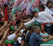 Lula visitó la favela Complexo do Alemão.  (Fuente: EFE) (Fuente: EFE) (Fuente: EFE)