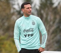 El seleccionador argentino Lionel Scaloni (Fuente: NA) (Fuente: NA) (Fuente: NA)