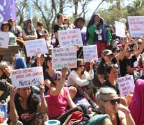 Asamblea multitudinaria en el último Encuentro Plurinacional de San Luis (Fuente: Jose Nico) (Fuente: Jose Nico) (Fuente: Jose Nico)