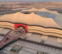 El estadio Al Bayt albergará nueve partidos del Mundial de Qatar.