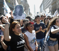 La marcha del 17 de octubre a Plaza de Mayo. (Fuente: Leandro Teysseire) (Fuente: Leandro Teysseire) (Fuente: Leandro Teysseire)