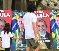 Propaganda electoral en la semana previa al balotaje. (Fuente: AFP) (Fuente: AFP) (Fuente: AFP)