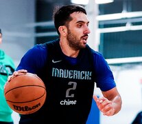 Campazzo se perdió los dos primeros partidos de la temporada (Fuente: Prensa Dallas Mavericks) (Fuente: Prensa Dallas Mavericks) (Fuente: Prensa Dallas Mavericks)