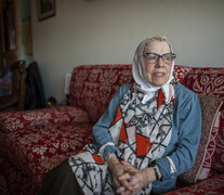 Buscarita Roa, vicepresidente de Abuelas de Plaza de Mayo, homenajeada por el gobierno de Chile. (Fuente: Adrián Pérez) (Fuente: Adrián Pérez) (Fuente: Adrián Pérez)