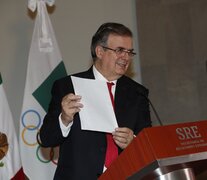 El ministro mexicano Marcelo Ebrard (Fuente: EFE) (Fuente: EFE) (Fuente: EFE)