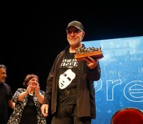 León Gieco recibió su premio y adelantó canciones de su próximo disco. (Fuente: Rocío M. González) (Fuente: Rocío M. González) (Fuente: Rocío M. González)